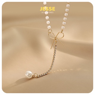 Simple Pearl necklace สร้อยคอน่ารักสไตล์มินิมอล