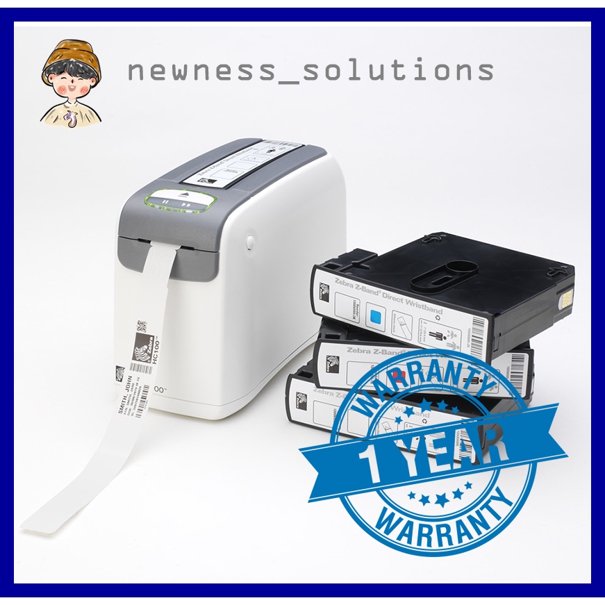 เครื่องพิมพ์สายรัดข้อมือ Zebra ZD510-HC (Wristbands Printer)