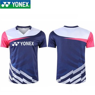 YONEX NEW 5120 เสื้อยืดกีฬาแบดมินตันสำหรับผู้ชายและผู้หญิง