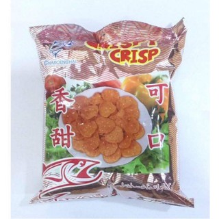 ปลากรอบ โรยงา crispy crisp ถุงใหญ่สุดคุ้ม