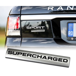 โลโก้ ชุปเปอร์ชาร์จ แลนด์โรเวอร์ เพจแต่งด้านหลัง  Supercharged Land Rover Discovery Range Rover badge logo