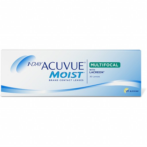 1-DAY ACUVUE MOIST MULTIFOCAL คอนแทคเลนส์ใส รายวัน สายตายาว ตามอายุ