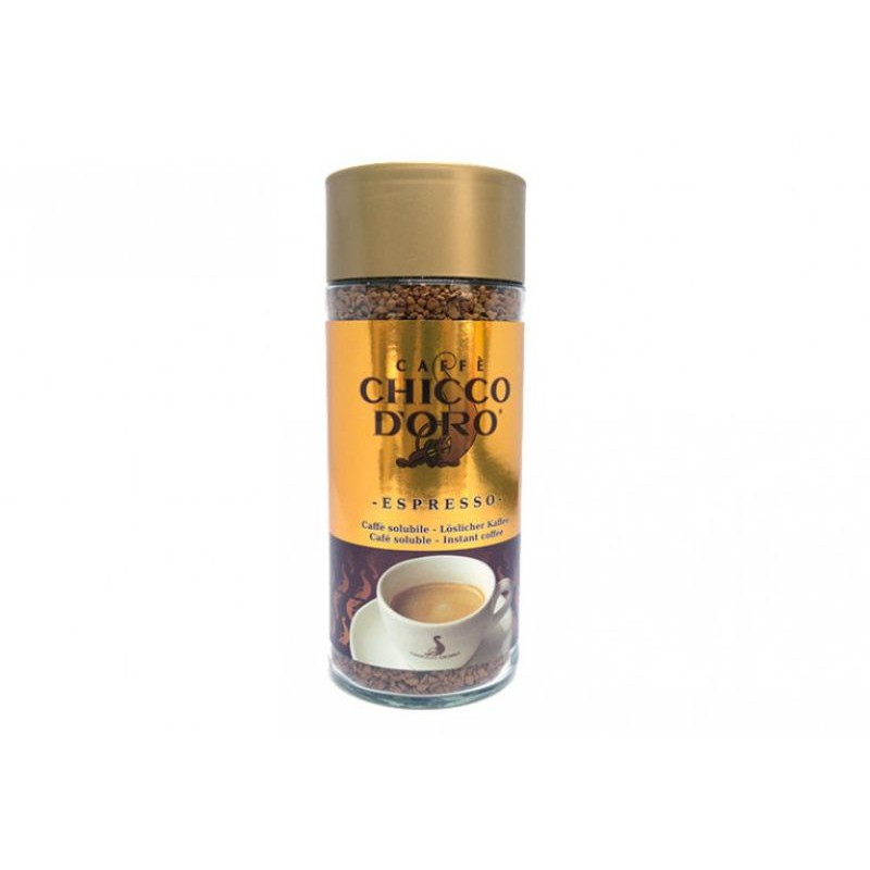 Work From Home PROMOTION ส่งฟรีCaffe Chicco D'oro Espresso Instant Coffee 100g  เก็บเงินปลายทาง