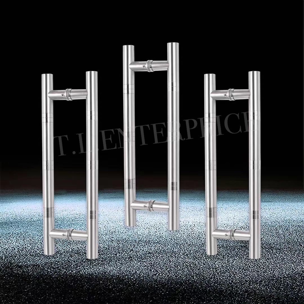 TL มือจับสแตนเลส มือจับประตูกระจก25*305 เหมาะสำหรับร้านค้า - รูปที่ 2