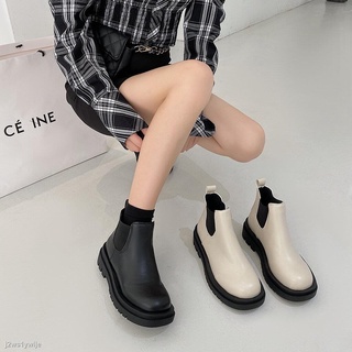 Short-barrel boots บูทสั้นสไตล์เกาหลี