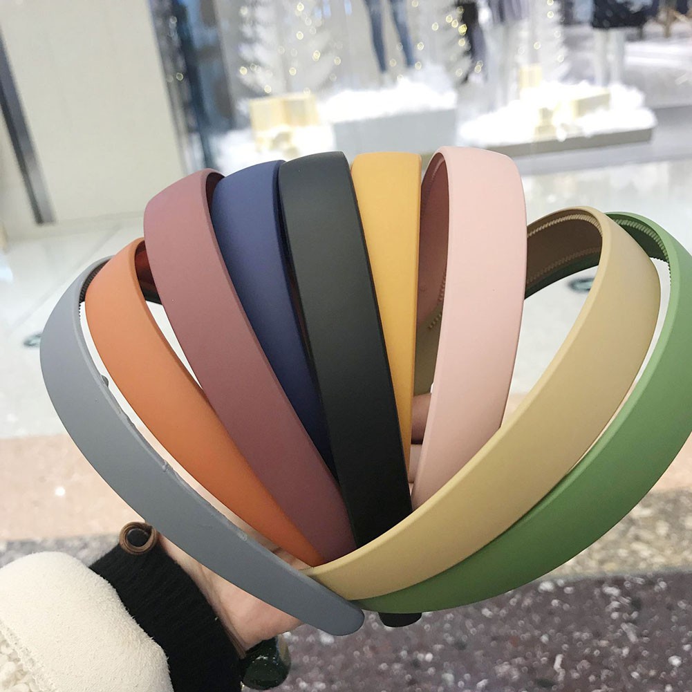 ที่คาดผม แฮนด์เมด สีหวานขนาด 2 ซม.
