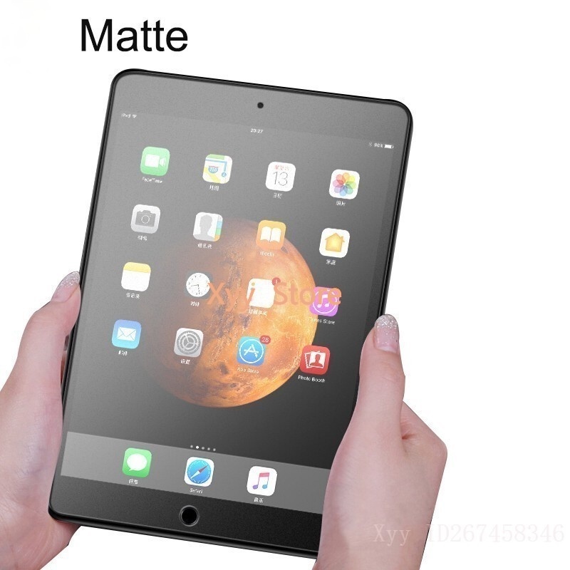 IPad MatteกระจกนิรภัยสําหรับiPad Air4 ใหม่iPad 8th 10.2 2020 Apple iPad Pro 11 12.9 10.2 10.5 5 6 2017 2018 iPad Air 1 2 Mini 4 5 9.7 แท็บเล็ตป้องกันหน้าจอฟิล์ม