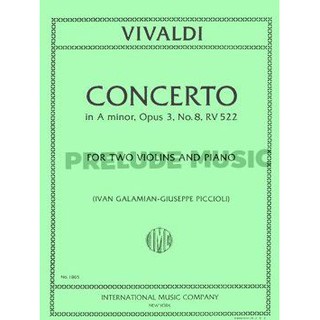 (โค้ดINCSM2Lลด70฿) Vivaldi, A: Concerto A minor RV522 (IMC1865)