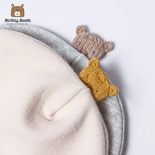 หมวกเด็กแรกเกิด 0-6 เดือน รุ่นหนา ใส่หน้าหนาว นิ่มมาก [พร้อมส่ง] หมวกเด็กอ่อนแบบหนา เกรดนิ่มมาก