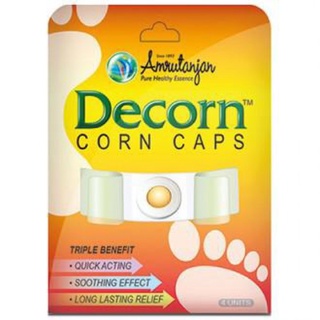 Amrutanjan Decorn Corn Caps แพ็ค 4