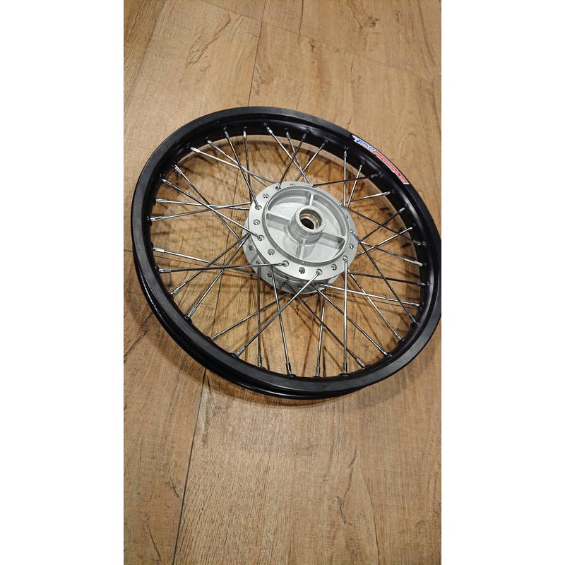 #ชุดล้อ #YOKO ขอบเรียบดุมเดิมสีบอร์น สามารถเลือกสีขอบล้อยี่ห้อyokoแท้และรุ่นรถได้ ซี่ชุบเงิน 1.40x2 -17” - รูปที่ 2