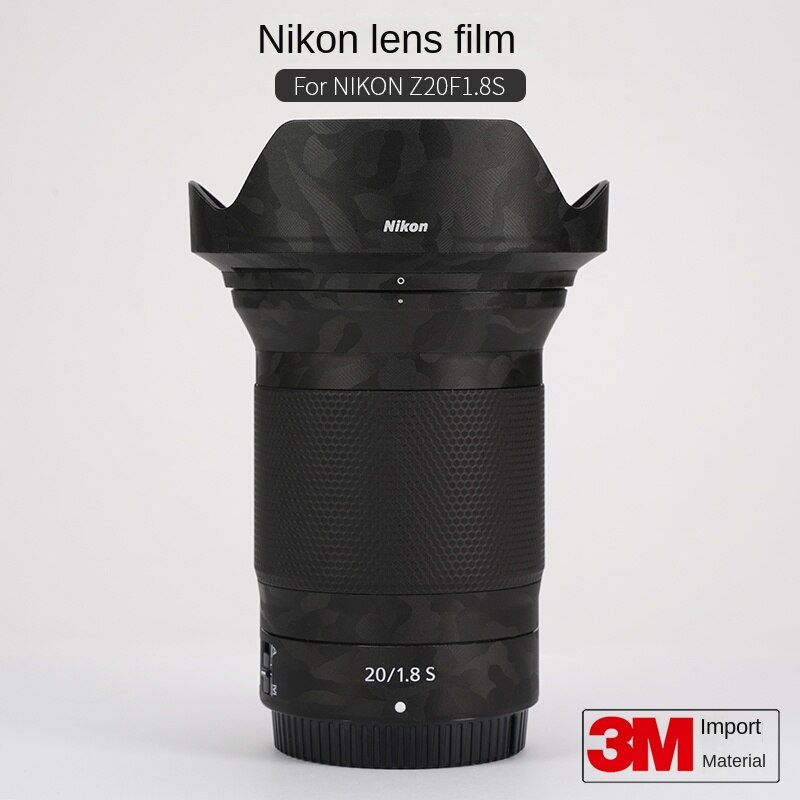 สติกเกอร์ฟิล์มกันรอยเลนส์กล้อง 3M สําหรับ nikon Z20 F1.8S nikon 20 1.8