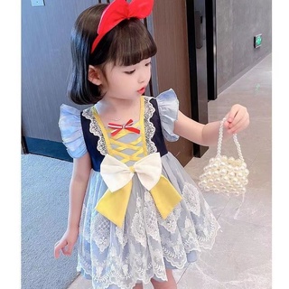 Lolita Disney girl Summer little boy Barbie princess dress childrens dress baby snow white dress