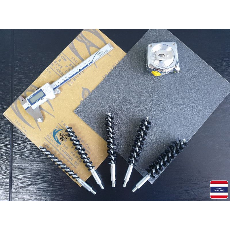 (แพ็ก10อัน/เริ่มที่ 80บาทต่ออัน) แปรงแยงจุ๊บ แปรงล้างท่อ ลวด 4 เส้น เกลียว 1/4"-28G