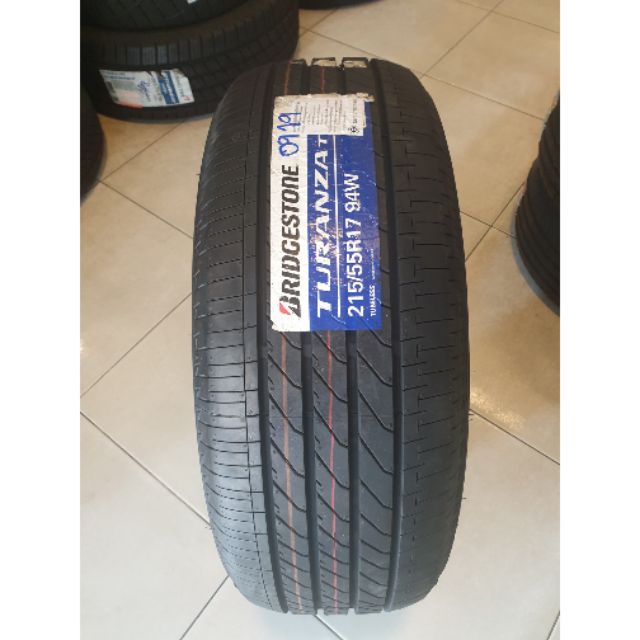 ยางรถยนต์ Bridgestone T005A 215/55 R17 อัพเดตปี21