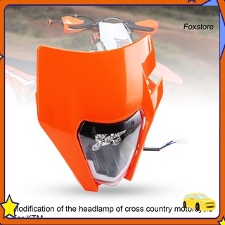 【Fs】ไฟหน้ารถจักรยานยนต์ 5 Led Drl High/Low Beam สําหรับ Ktm Dirt Bikes