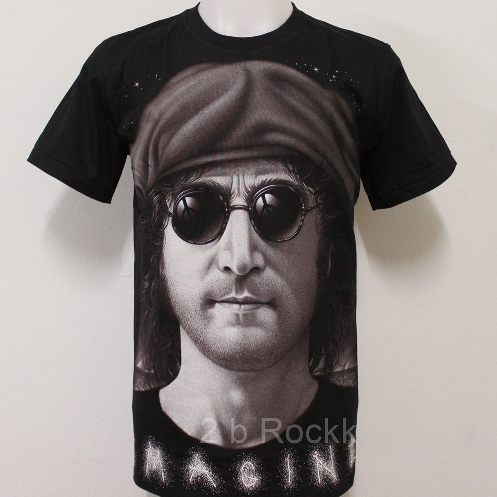 เสื้อ JOHN LENNON Beatles เสื้อยืด เสื้อวง size ยุโรป