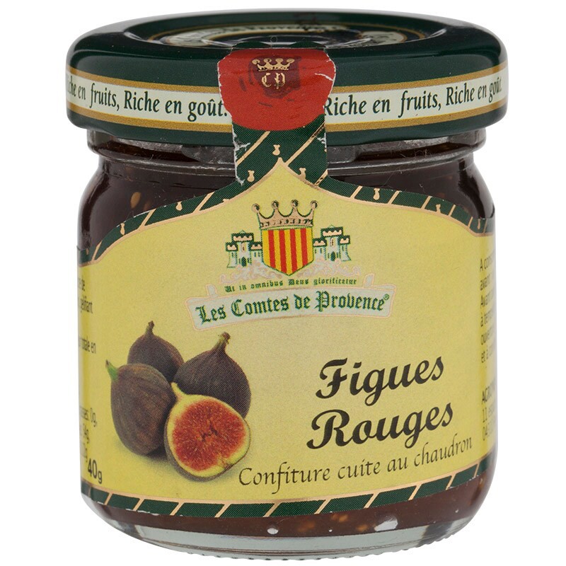 Les Comtes De Provence Red Fig Fruit Jam 40g. Les Comtes De Provence