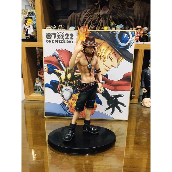 (SC) แท้100% เอส ไฟ Ace SCultures  แมวทอง One piece วันพีช Model โมเดล Figures ฟิกเกอร์