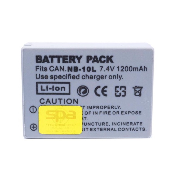 For Canon NB-10L Battery, Battery Charger ”SPA” แบตเตอรี่กล้อง, แท่นชาร์จกล้อง #8