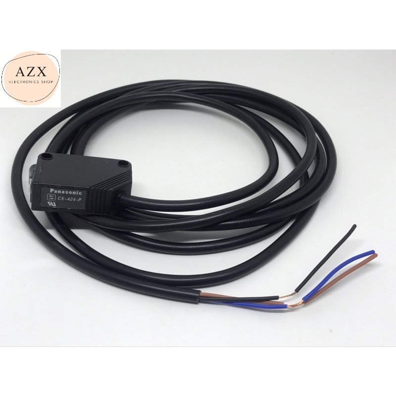 พร้อมส่ง CX-424-P Panasonic  3สาย  Diffuse Photoelectric Sensor 100 mm Detection Range PNP Block Sty