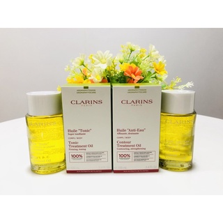 Clarins Body treatment oil 100 มล. Tonic &amp; Contour ป้ายคิงพาวเวอร์