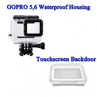 GoPro 5,6,7  Waterproof Protective Housing &amp; Touch Screen