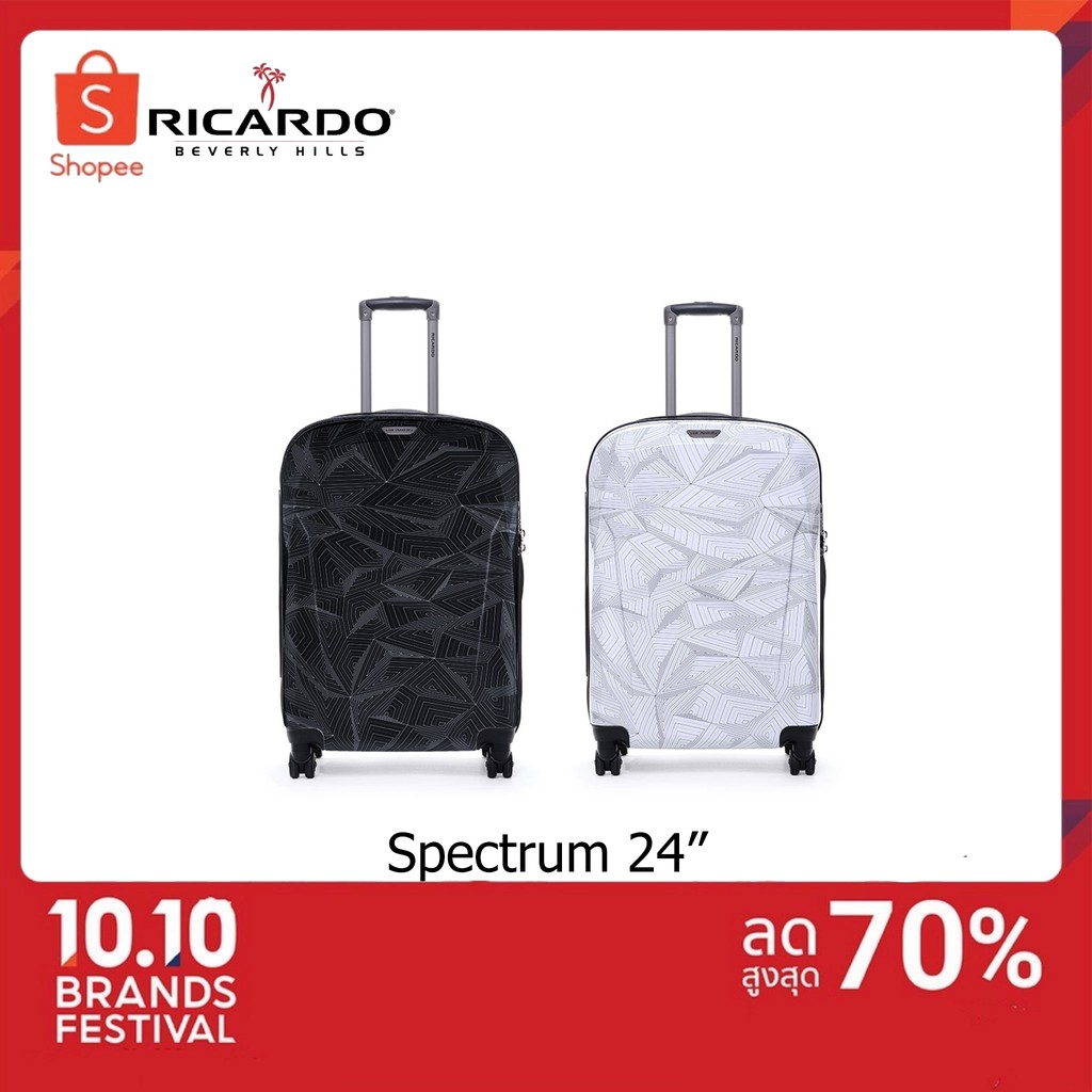 กระเป๋าเดินทางRicardo Spectrum 24 นิ้ว สีดำ