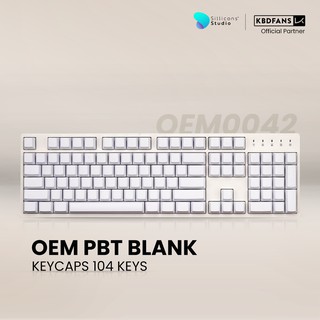 Keycap KBDFans OEM PBT BLANK 104KEYS