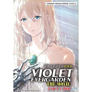 Violet Evergarden The Movie 2 In 1 + OVA Anime DVD 紫罗兰สวน +