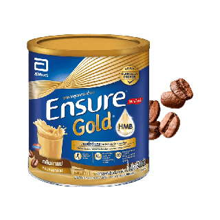 [ใหม่ กลิ่นกาแฟ] Ensure Gold เอนชัวร์ โกลด์ กาแฟ 400g 1 กระป๋อง Ensure Gold Coffee 400g x1 อาหารเสริมสูตรครบถ้วน