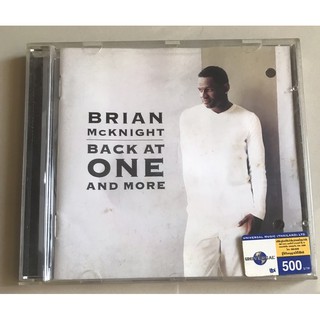 ซีดีเพลง ของแท้ ลิขสิทธิ์ มือ 2 สภาพดี...ราคา 199 บาท “Brian McKnight” อัลบั้ม “Back at One and More”
