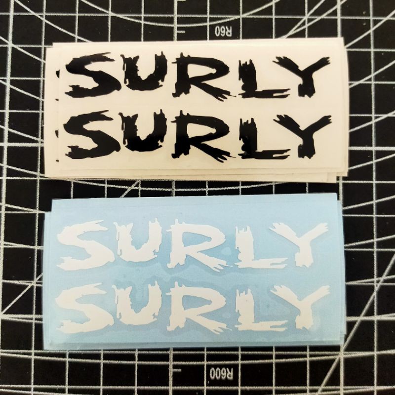 สติ๊กเกอร์ตัด SURLY stiker