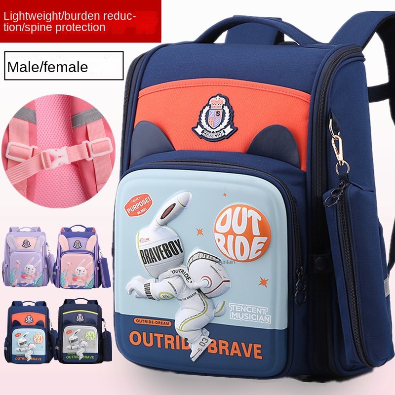 Children39s backpack Boy space Schoolbags Primary School Backpack 1 ...