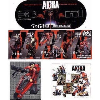 กาชาปอง งานฉาก อากิระ Akira Gashapon Figures Series 3 (Set of 6) by K&amp;M Kaiyodo