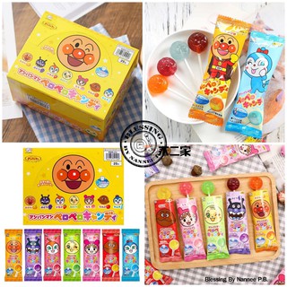(Pre Order) Fujiya Anpanman Lollipop 25pieces. อมยิ้มน้ำผลไม้ อันปังแมน