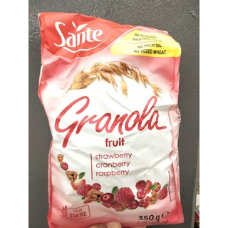 Sante Ganola Fruit อาหารเช้าธัญพืช 350กรัม