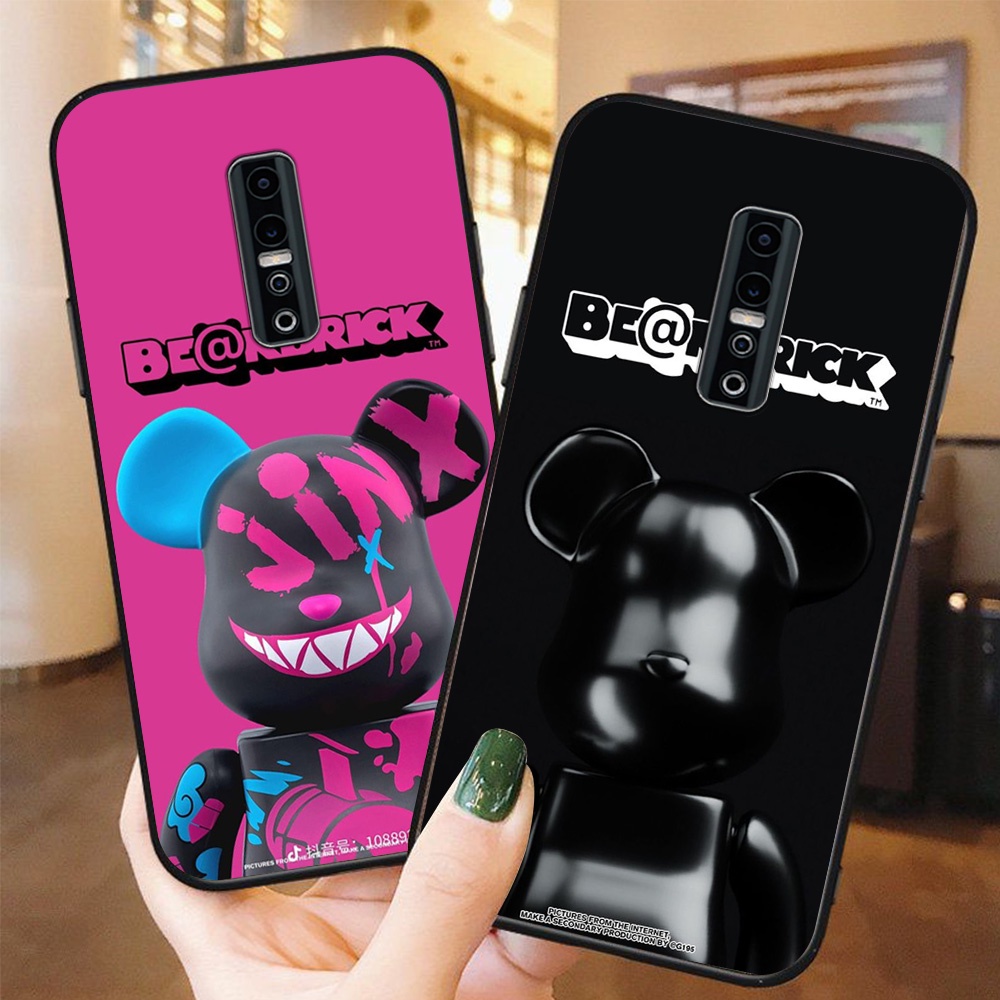 เคสโทรศัพท์ Vivo v17 plus / vivo v17 pro พิมพ์ลายหมี kaws be@rbrick clot x nike