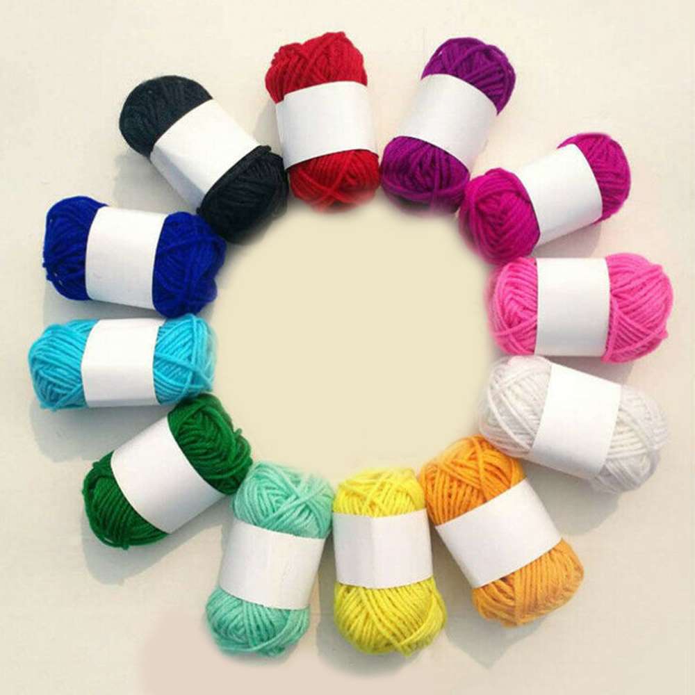 12 Pcs Hand knitted Nylon Yarn Crochet Nylon Yarn czvU Shopee Thailand