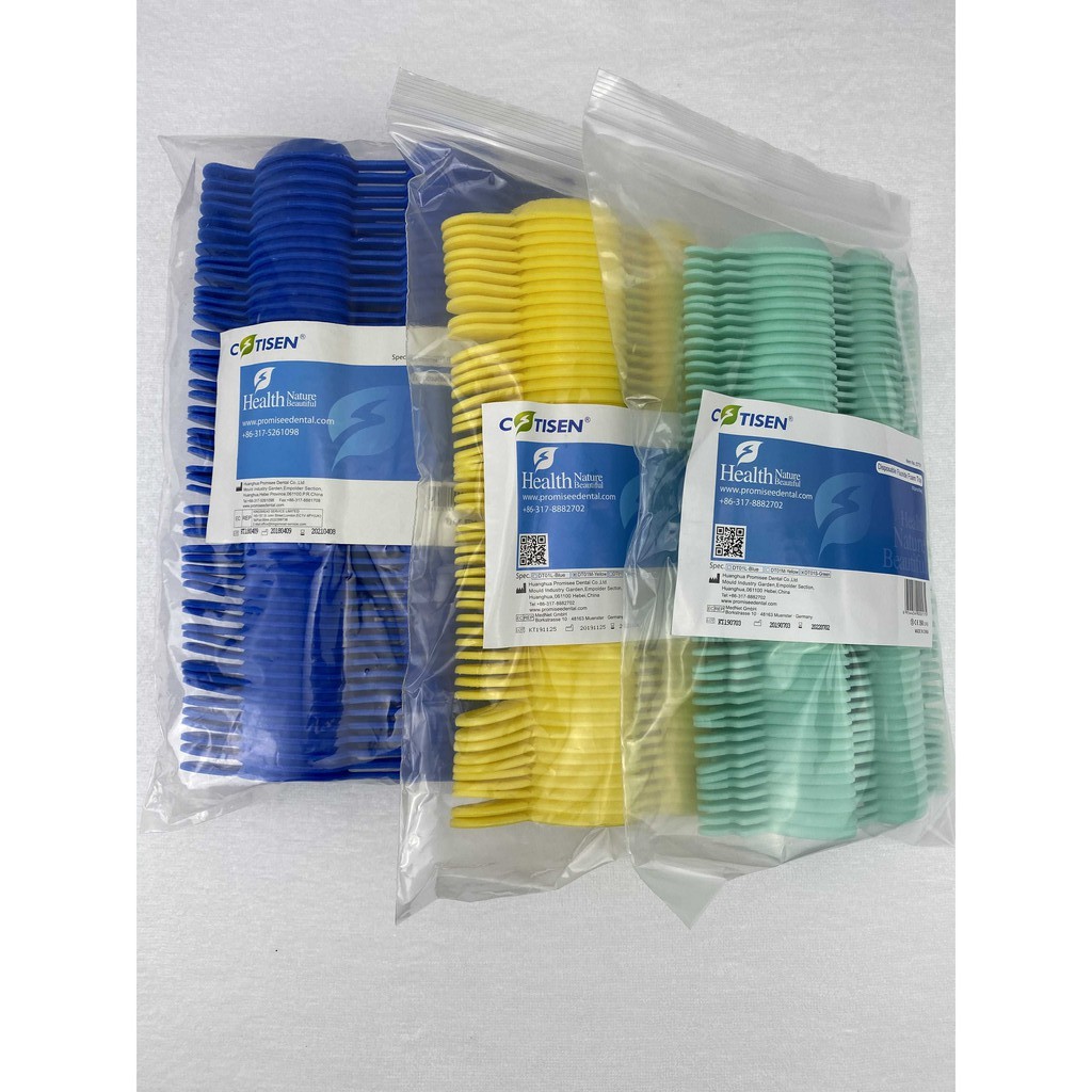 [พร้อมส่ง] 50 ชิ้น Disposable Fluoride Foam Trays ถาดฟลูออไรด์แบบใช้แล้วทิ้ง ขนาด เล็ก กลาง ใหญ่