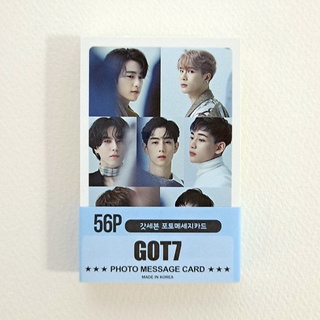 [พร้อมส่ง][พร้อมส่ง] Got7 การ์ดข้อความโฟโต้การ์ด 56 ชิ้น