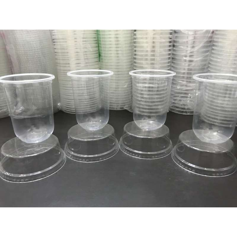 แก้ว PP แคปซูล 20oz. ปาก95 ใส