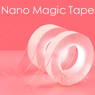 เทปกาวนาโน เทปนาโน กาวนาโน เทปกาวสองหน้า กาวสองหน้า เทปกาวใส Nano Tape