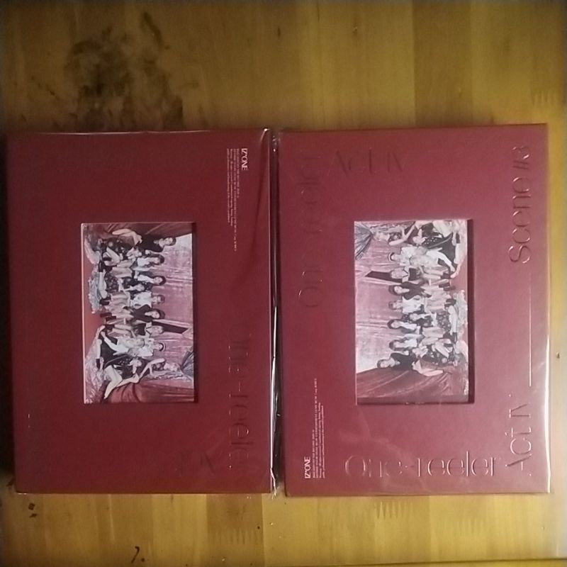 Izone ONE REELER ALBUM เท่านั้น + การ์ดโพสต์ (หนังสือ)