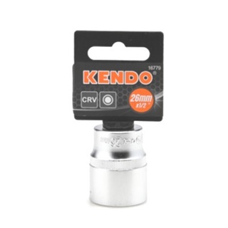 KENDO 16779 ลูกบ๊อกซ์ รู 1/2"-12P-26mm. | MODERTOOLS OFFICIAL