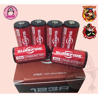 ถ่านSurefire CR123A 3-Volt Lithium Battery For LED Flashlights