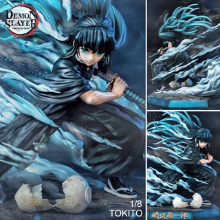 Figure ฟิกเกอร์ Jianke JK Studio Demon Slayer Kimetsu no Yaiba ดาบพิฆาตอสูร Tokito Muichiro โทคิโตะ มุอิจิโร่ 1/8 Model