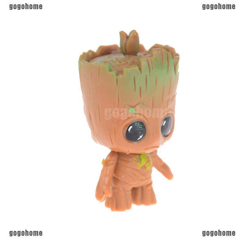 Nby❤❤ฟิกเกอร์ Guardians of the Baby Groot PVC ของเล่นสําหรับเด็ก 4 ชิ้น