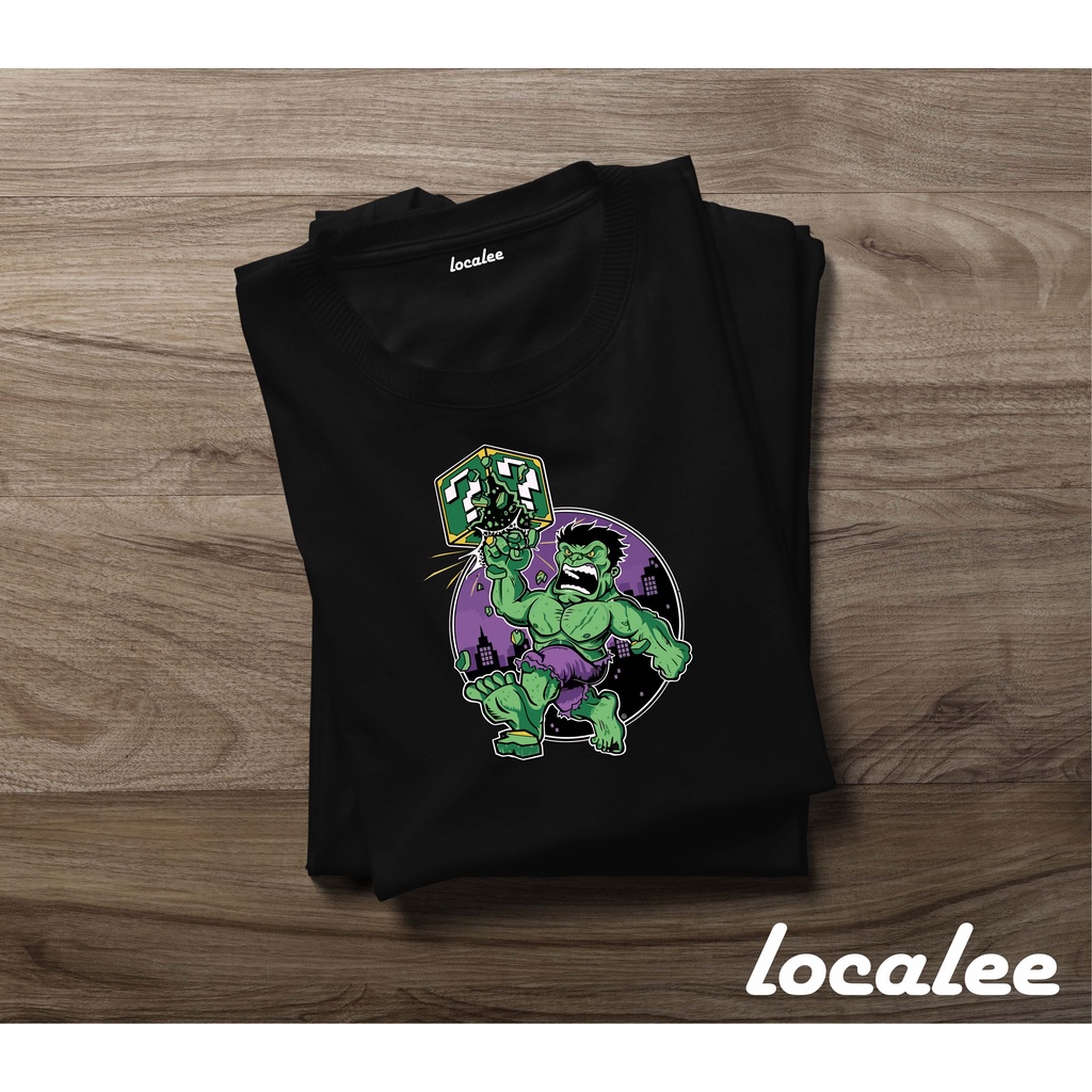 HULK-HULK BLACK TSHIRT- AVENGER MARVEL TSHIRT- HULK COMICS TSHIRT