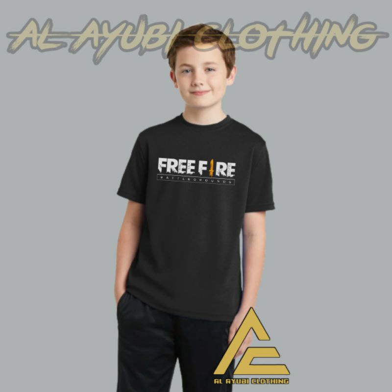 FREE FIRE เสื้อยืดเด็ก FREE FIRE เสื้อยืดเด็ก